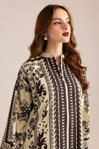 Stylish Women's Stitched Printed Shirt And Trouser Set - 2 Pcs