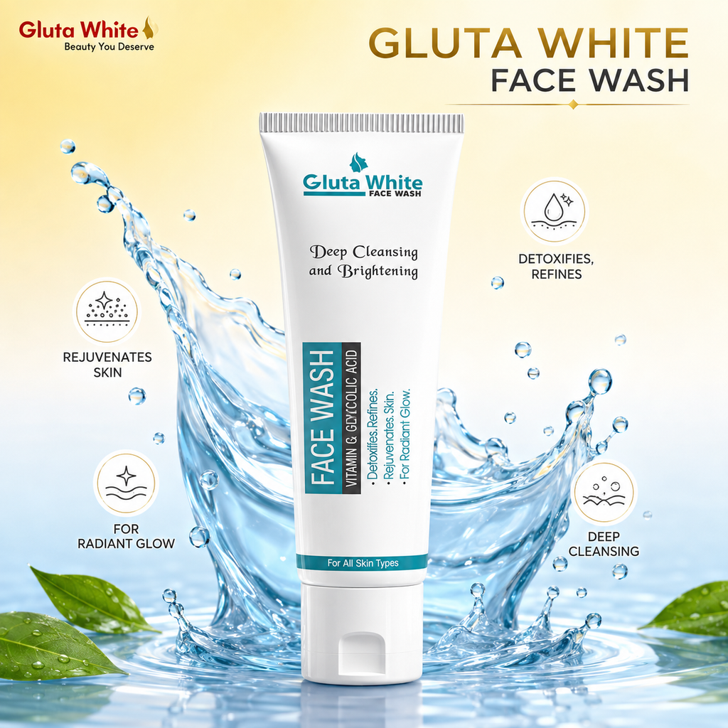 Gluta White Face Wash