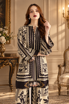 Stylish Women's Stitched Printed Shirt And Trouser Set - 2 Pcs